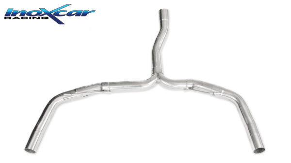 INOX CAR - POSTERIORE SENZA SILENZIATORE CON USCITA DX+SX MERCEDES CLA 45 AMG C117 2.0 (360CV) 2015