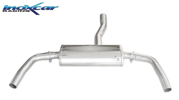 INOX CAR - POSTERIORE CON USCITA DX+SX MERCEDES CLA 45 AMG C117 2.0 (360CV) 2015