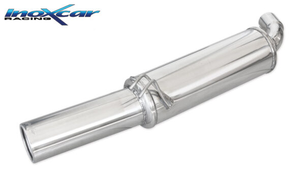 INOX CAR - POSTERIORE CON USCITA SINGOLA DIAM. 102 FIAT COUPE 2.0 16V 139CV 1994