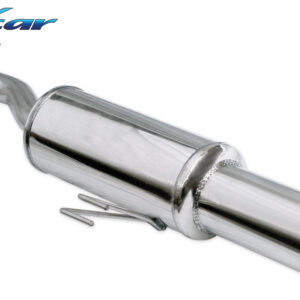 INOX CAR - POSTERIORE CON USCITA SINGOLA DIAM.102 FIAT PUNTO 176 90 1.2 16V 86CV 1999