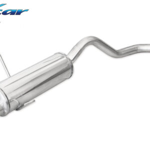 INOX CAR - POSTERIORE CON USCITA OVALE FIAT PUNTO 188 1.8 16V HGT 131CV 99-03