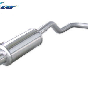 INOX CAR - POSTERIORE CON USCITA SINGOLA DIAM. 80 FIAT UNO TURBO 2 SERIE 88-93