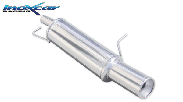 INOX CAR - POSTERIORE CON USCITA DIAM.102 FORD FIESTA MK5 1.4 16V 80CV 2002
