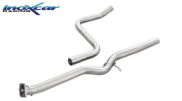 INOX CAR - TUBO CENTRALE DIRETTO FORD FIESTA MK5 2.0 16V ST 150CV 2005