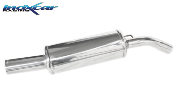 INOX CAR - POSTERIORE CON USCITA SINGOLA DIAM.80 FORD FIESTA MK5 2.0 16V ST 150CV 2005
