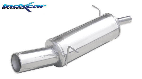 INOX CAR - POSTERIORE CON USCITA SINGOLA DIAM.102 FORD FIESTA MK6 1.2 16V (60-82CV) 2008