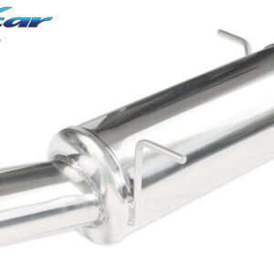 INOX CAR - POSTERIORE CON USCITA SINGOLA OVALE FORD FIESTA MK6 1.2 16V (60-82CV) 2008