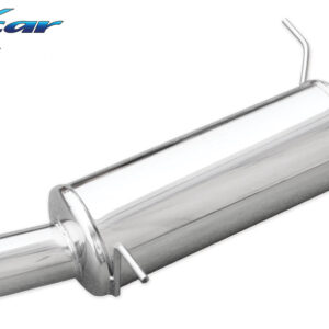 INOX CAR - POSTERIORE CON USCITA SINGOLA DIAM.80 FORD FIESTA MK6 1.4 16V 96CV 2008