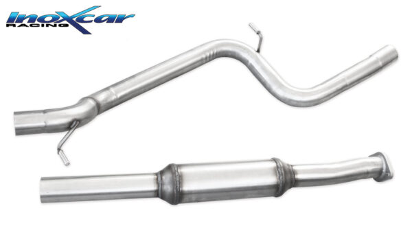 INOX CAR - TUBO CENTRALE CON SILENZIATORE FORD FOCUS MK3 2.0T ST 250CV 2012