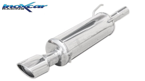 INOX CAR - POSTERIORE CON USCITA SINGOLA OVALE FORD PUMA 1.7 125CV 97-01