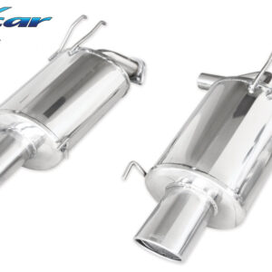 INOX CAR - POSTERIORE CON USCITA SINGOLA OVALE HONDA ACCORD 2.4 EXECUTIVE 190CV 2003