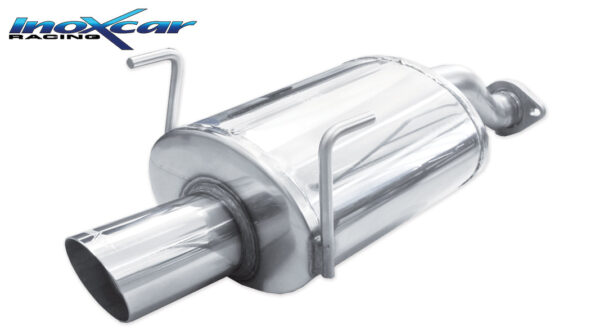 INOX CAR - POSTERIORE CON USCITA SINGOLA DIAM. 90 RALLY HONDA CIVIC TYPE-R EP3 2.0 (200CV) 2001-2005
