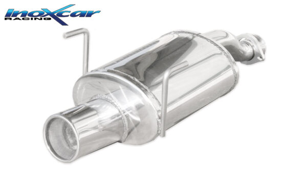 INOX CAR - POSTERIORE CON USCITA SINGOLA DIAM. 102 HONDA CIVIC TYPE-R EP3 2.0 (200CV) 2001-2005