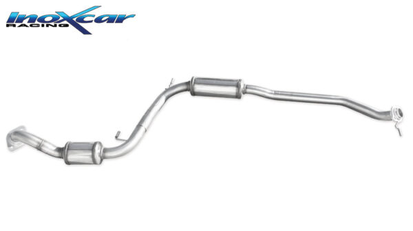 INOX CAR - TUBO CENTRALE SILENZIATO HONDA CIVIC TYPE-R FK2 2.0 310CV 2015