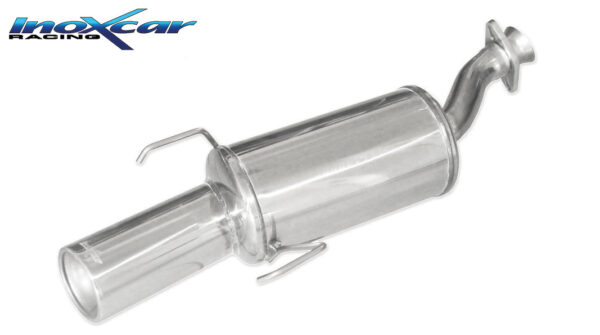 INOX CAR - POSTERIORE CON USCITA SINGOLA DIAM. 102 HONDA CRZ 1.5 I-VTEC 114CV 2011