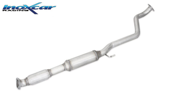 INOX CAR - TUBO CENTRALE SILENZIATO HYUNDAI VELOSTER 1.6 TGDI 186CV 2013