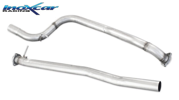 INOX CAR - TUBO CENTRALE DIRETTO LANCIA DELTA 831 2.0 TURBO HF EVOLUZIONE 1992