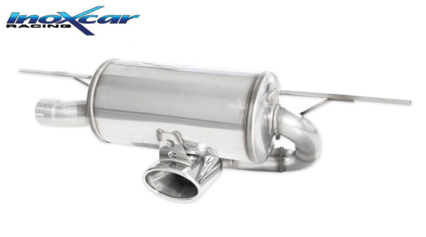 INOX CAR - POSTERIORE CON USCITA CENTRALE OVALE LOTUS ELISE SC 1.8 220CV 2009