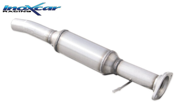 INOX CAR - TUBO CENTRALE CON SILENZIATORE MAZDA 3 2.3 16V TURBO MPS 260CV 2006
