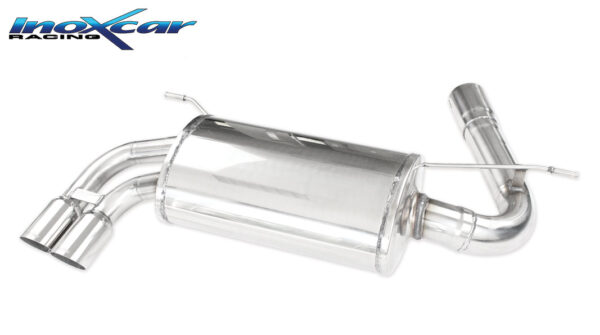 INOX CAR - POSTERIORE CON USCITA 2 X DIAM.70 RACING BMW SERIE 3 F30 328I 2.0T 254CV 2012