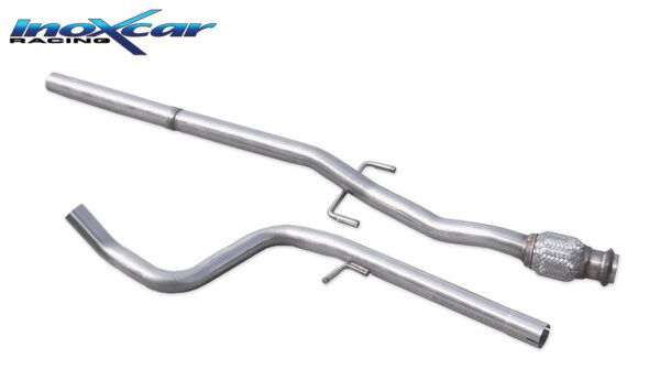 INOX CAR -TUBO CENTRALE DIRETTO CITROEN DS3 1.2 82CV 2017