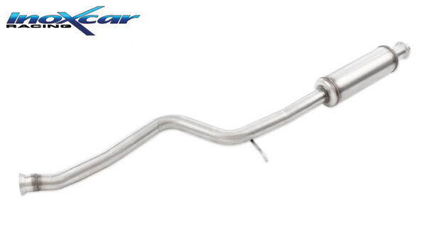 INOX CAR - TUBO CENTRALE SILENZIATO CITROEN SAXO 1.6 16V VTS 118CV 1999