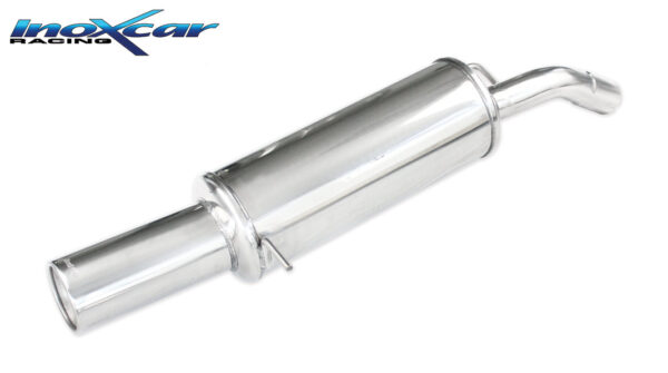 INOX CAR - POSTERIORE CON USCITA SINGOLA DIAM.102 FORD FIESTA MK5 2.0 16V ST 150CV 2005