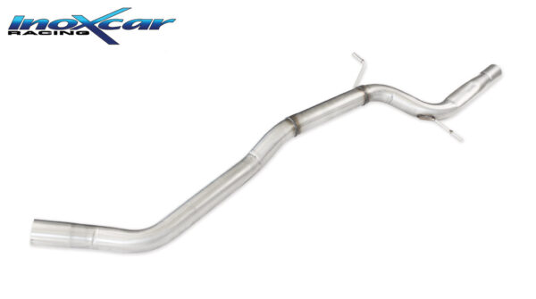 INOX CAR - TUBO CENTRALE DIRETTO AUDI A4 B8 QUATTRO 2.0 TFSI 211CV 2008