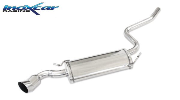 INOX CAR - POSTERIORE CON USCITA SINGOLA FIAT CINQUECENTO 0.9 40CV / 1.1 SPORTING 54CV 1994