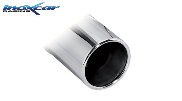 INOX CAR - POSTERIORE CON USCITA DIAM. 102 FORD FIESTA MK8 1.5 TDCI (120CV) ST-LINE 2018