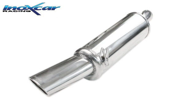 INOX CAR - POSTERIORE CON USCITA SINGOLA OVALE FIAT COUPE 2.0 20V TURBO 220CV 97-00