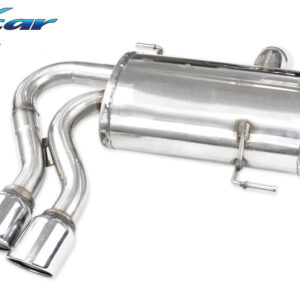 INOX CAR - POSTERIORE CON USCITA 2x DIAM.80 X-RACE BMW SERIE 3 E92 325I COUPE 218CV 2007