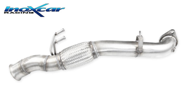 INOX CAR - TUBO SOSTITUZIONE CATALIZZATORE FORD FOCUS MK3 2.3I RS TURBO (350CV) 2016