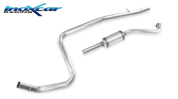 INOX CAR - TUBO CENTRALE SILENZIATO FORD FIESTA MK8 1.0 100CV 2018