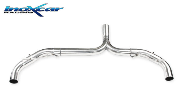 INOX CAR - POSTERIORE SENZA SILENZIATORE DX+SX MERCEDES CLASSE A200 W176 1.6 156CV PREMIUM 2015-2018