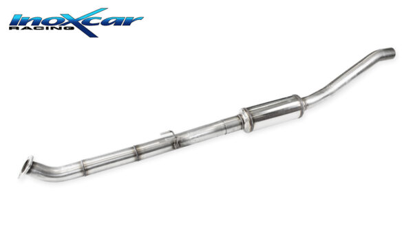 INOX CAR - TUBO CENTRALE SILENZIATO HONDA CIVIC TYPE R FK8 2.0I (320CV) 2017