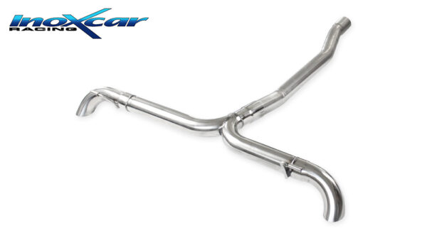 INOX CAR - POSTERIORE SENZA SILENZIATORE DX+SX MERCEDES CLASSE A220 W177 2.0 190CV 2WD 2018