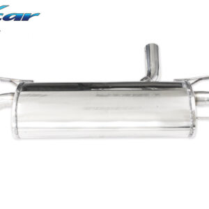 INOX CAR - POSTERIORE CON USCITA 1 X DIAM.80 X-RACE DX+SX LAND OVER RANGE ROVER EVOQUE 2.0 240CV 2012