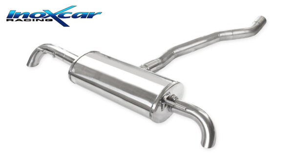 INOX CAR - TERMINALE SILENZIATO DX+SX MERCEDES CLASSE A180 W177 1.3 136CV 2WD 2018