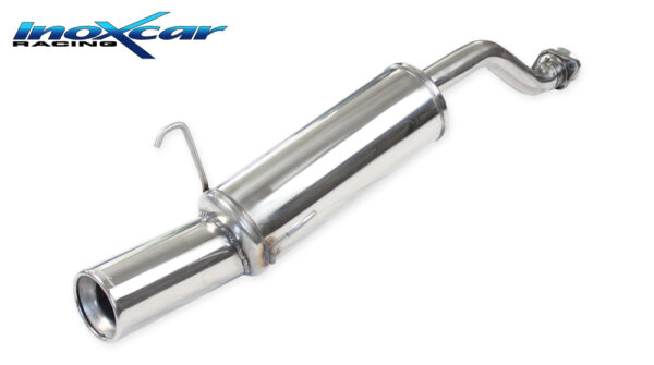 INOX CAR - POSTERIORE CON USCITA SINGOLA DIAM. 102 HONDA INTEGRA TYPE-R 1.8 190CV 98-01