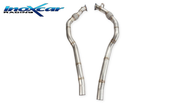 INOX CAR - TUBO INTERMEDIO AUDI RS6 C8 QUATTRO AVANT 4.0TFSI V8 600CV 2020