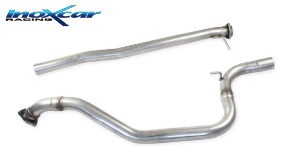 INOX CAR - TUBO CENTRALE DIRETTO LANCIA DELTA  831 2.0 TURBO INTEGRALE 8V / 16V 1989-1991