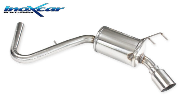 INOX CAR - POSTERIORE CON USCITA DIAM. 90 RACING HONDA CIVIC FC 1.0T 126CV 2019