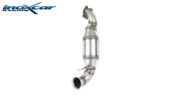 INOX CAR - TUBO SOSTITUZIONE CATALIZZATORE CON CAT METALLICO 200CPSI RS CITROEN DS3 1.6 16V TURBO 155CV 2010