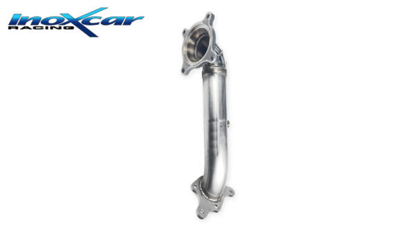 INOX CAR - TUBO SOSTITUZIONE CATALIZZATORE HONDA CIVIC TYPE R FK8 2.0I (320CV) 2017