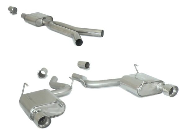 RAGAZZON - CENTRALE SILENZIATO + TERMINALE – FORD MUSTANG MK6 – CABRIO 2.3i ECOBOOST (233 / 213kW) 2015>2020