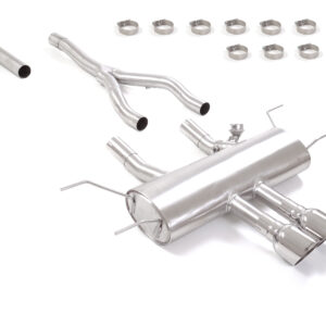 RAGAZZON - CENTRALE NON SILENZIATO + TERMINALE – JAGUAR F-TYPE – P300 2.0 i4 (221kW) 2017>07/2018 (NO EURO 6D-TEMP)