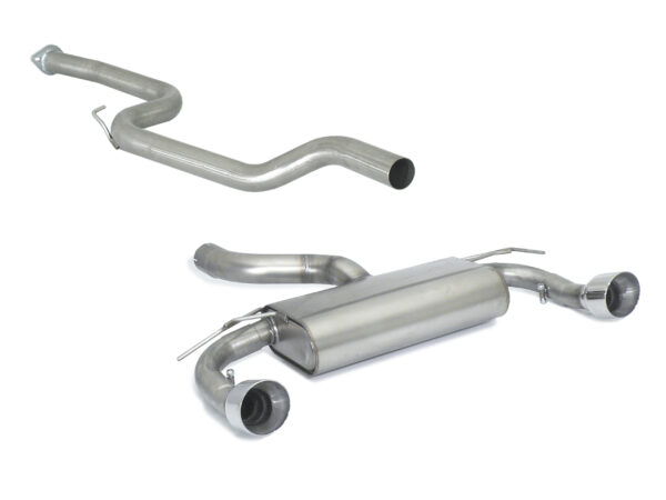 RAGAZZON - CENTRALE NON SILENZIATO + TERMINALE - FORD FOCUS MK2 – RS 2.5 TURBO (224kW) ø76mm 2009>