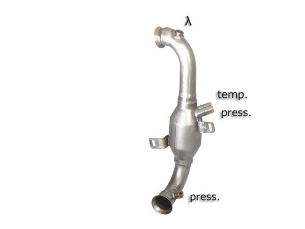 RAGAZZON - DOWNPIPE KAT + ELIMINAZIONE FAP - CITROEN DS3 – 1.6HDi - 1.6eHDi (68kW) 2010>