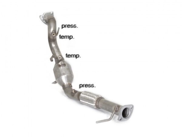RAGAZZON - DOWNPIPE KAT + ELIMINAZIONE FAP – FORD RANGER – 2.2TDci (118kW) 2015>